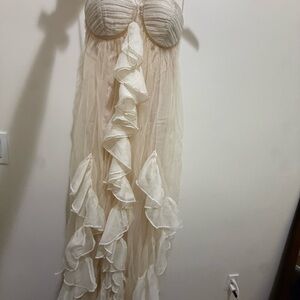 Aniye records dress kendal in ivory